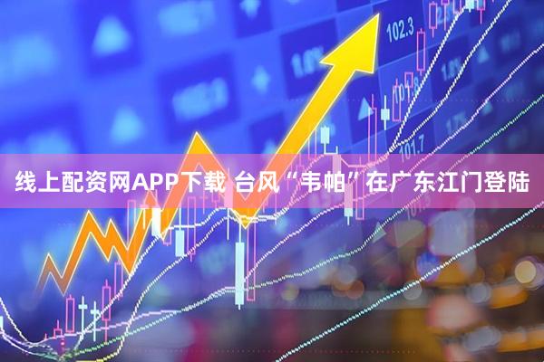 线上配资网APP下载 台风“韦帕”在广东江门登陆